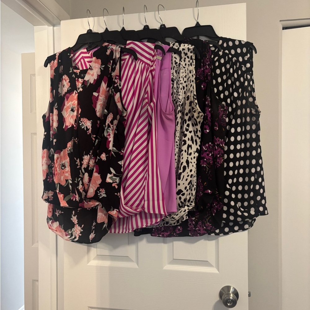 INC International Concepts Women's Blouses - Floral, Striped, Leopard, Polka Dot